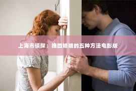 上海市侦探：挽回婚姻的五种方法电影版