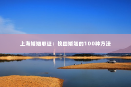 上海婚姻取证：挽回婚姻的100种方法